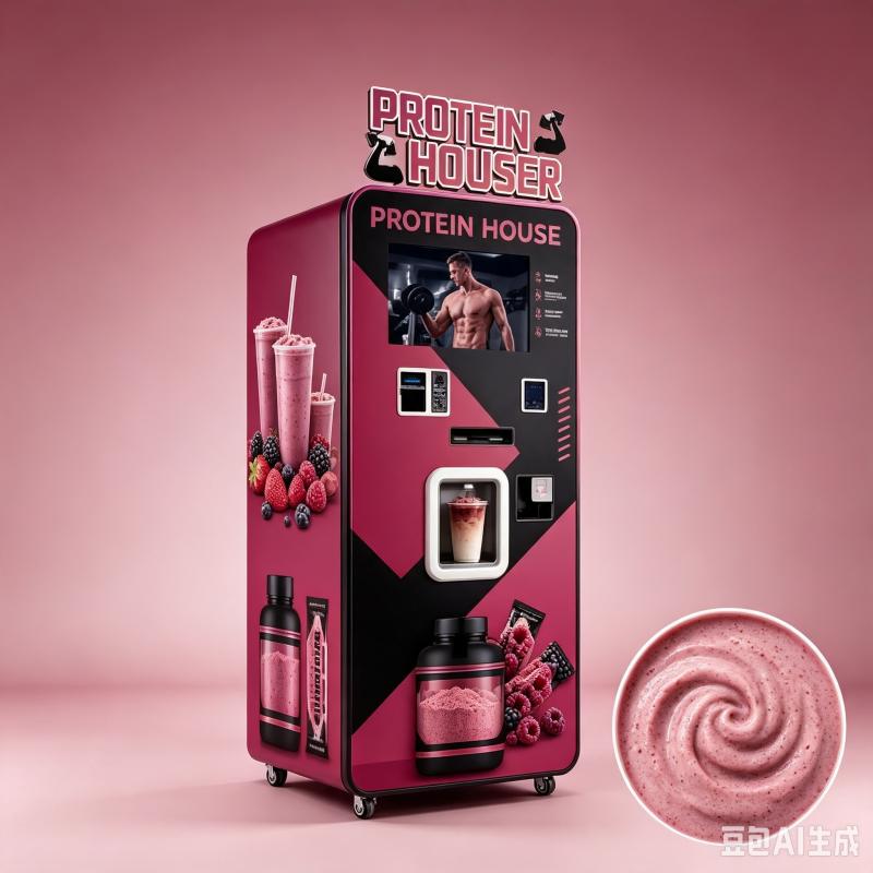 Nutrition Fitness Equipment - Máquina de Venda Automática de Shake