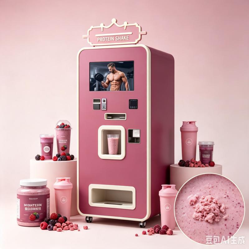 Nutrition Fitness Gym - Máquina de Venda Automática de Shake