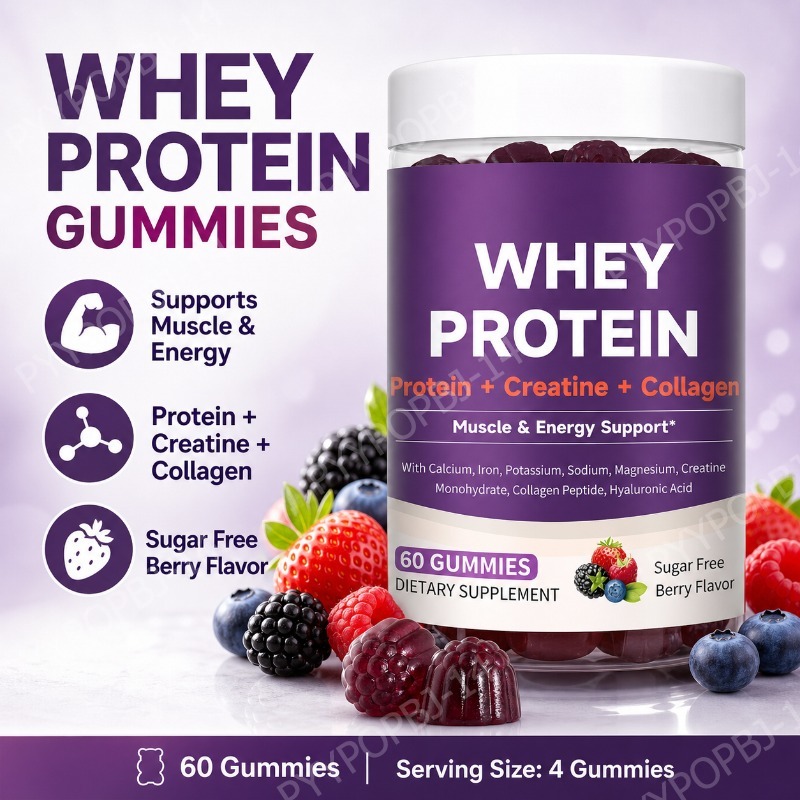 Gomas de Proteína com Whey, Cr - Nutrition Fitness Supplements avaliação e preço